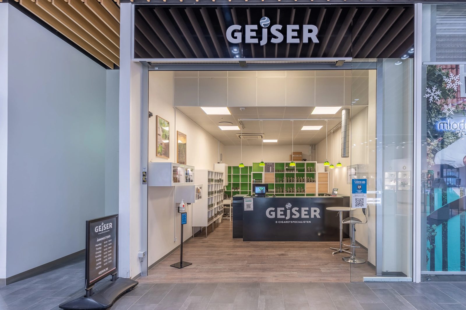 GEjSER i Kronen Vanløse