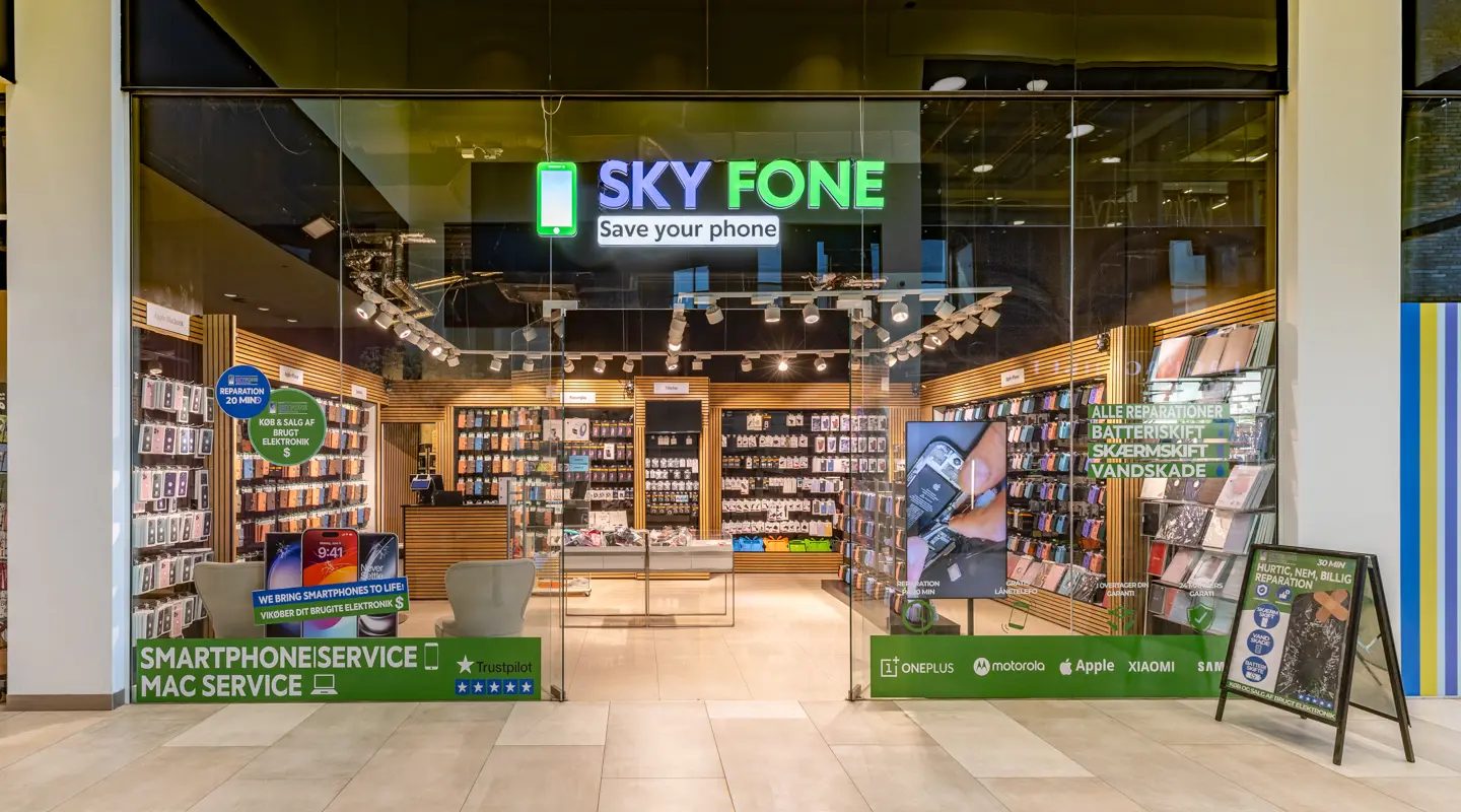 SkyFone i Kronen Vanløse